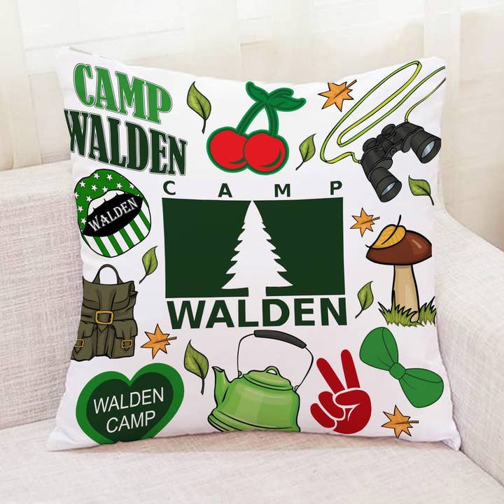 Gilbin - Wholesale Throw/Decorative Pillow - Camp Bunk Kids Autograph Pillow – Perfect for Sleepovers, Camp Memories, and Personalized Gifts (Camp Walden 2)0