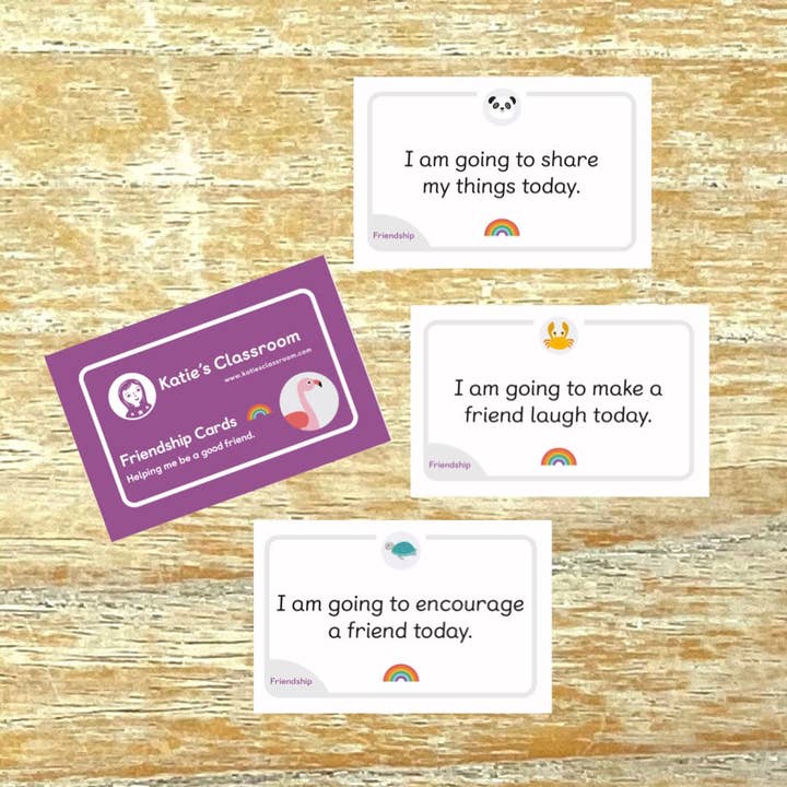 Friendship Cards for wholesale by Katie's Classroom
