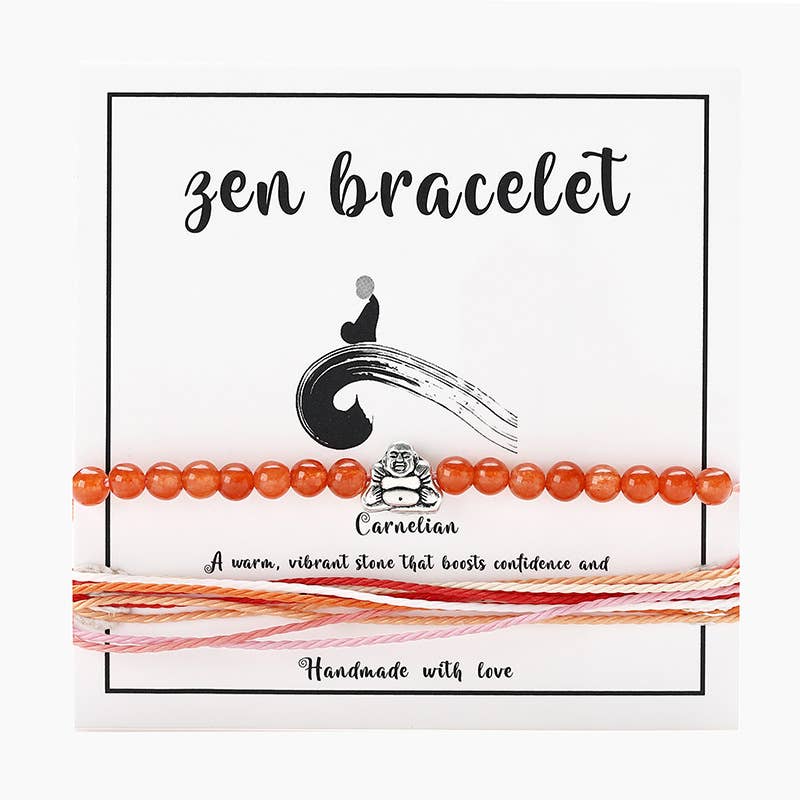 Gypsy Soul - Wholesale Beaded Bracelet - Zen Buddha Energy Bracelet - 12 pcs6