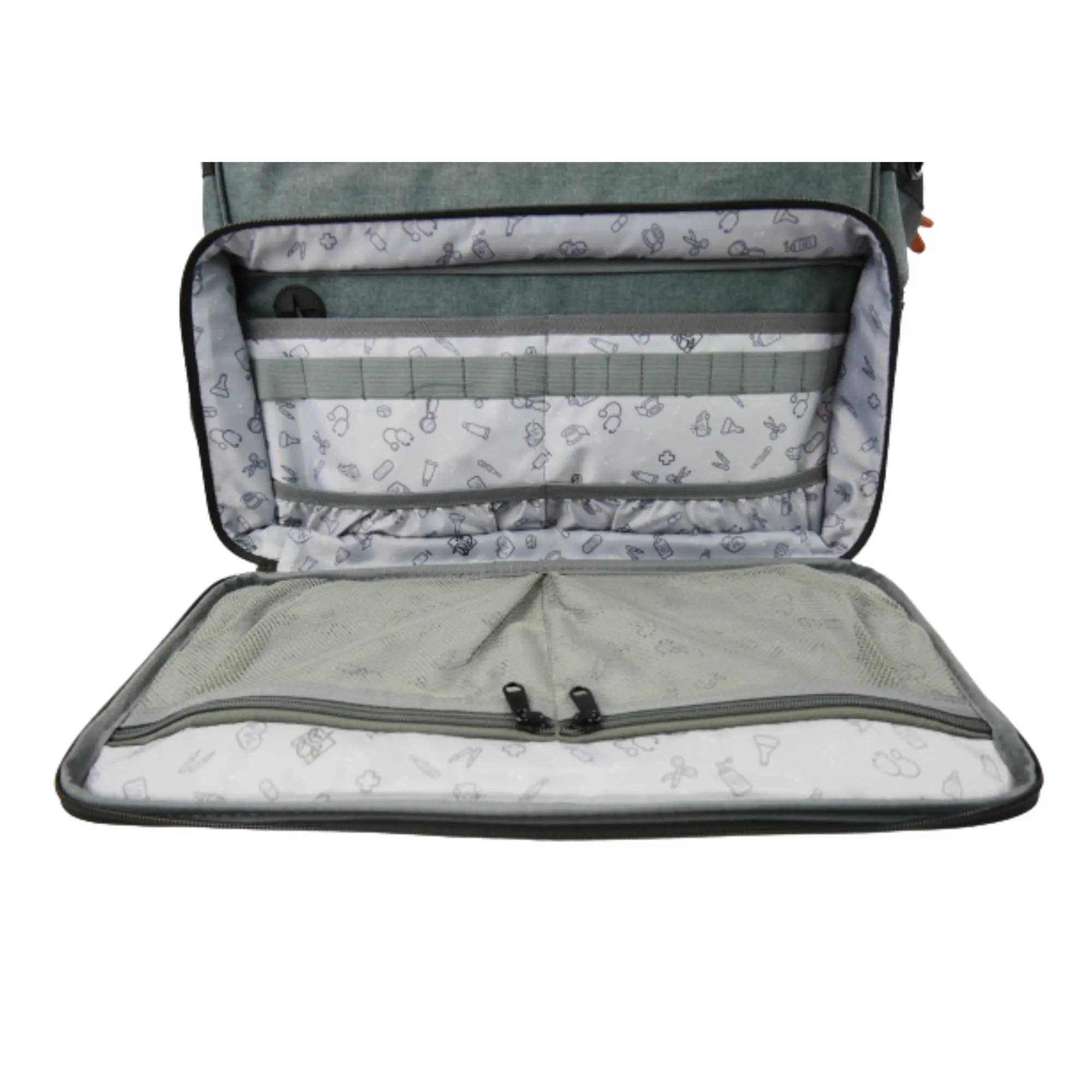 My Podologie – Engroshandel Stor rejse- og weekendtaske - Dame – Medicintaske ETRETAT - Grå / Brun10