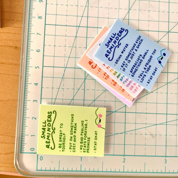 Stay Okay Studio - Vente Autocollant - Petits rappels mini-impressions ou autocollants <35