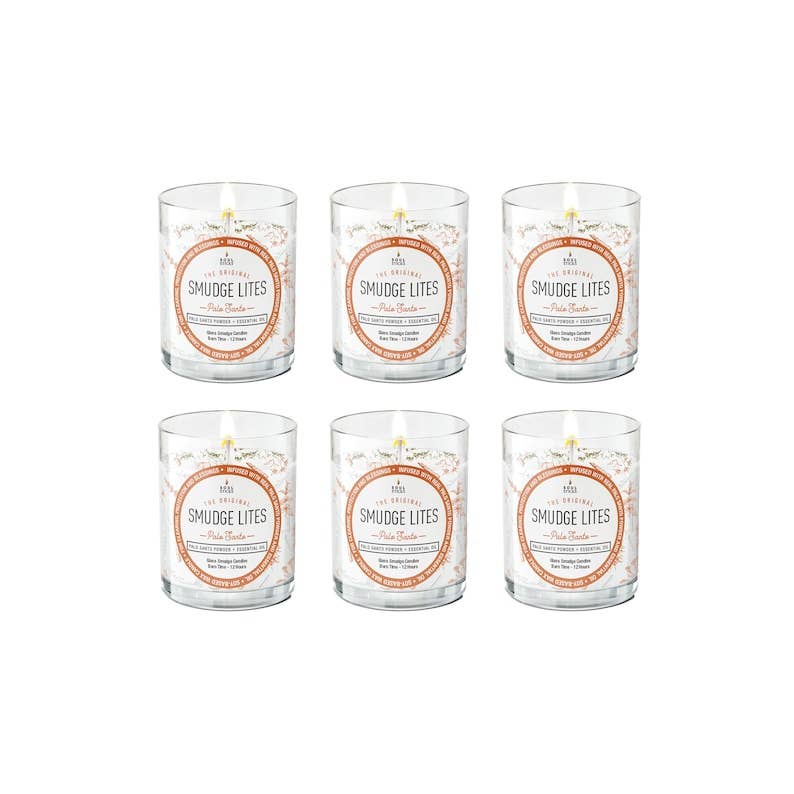 Designs by Deekay Inc. - Wholesale Votive candle - 'Smudge Lites' Palo Santo Votive Smudge Candle (6)