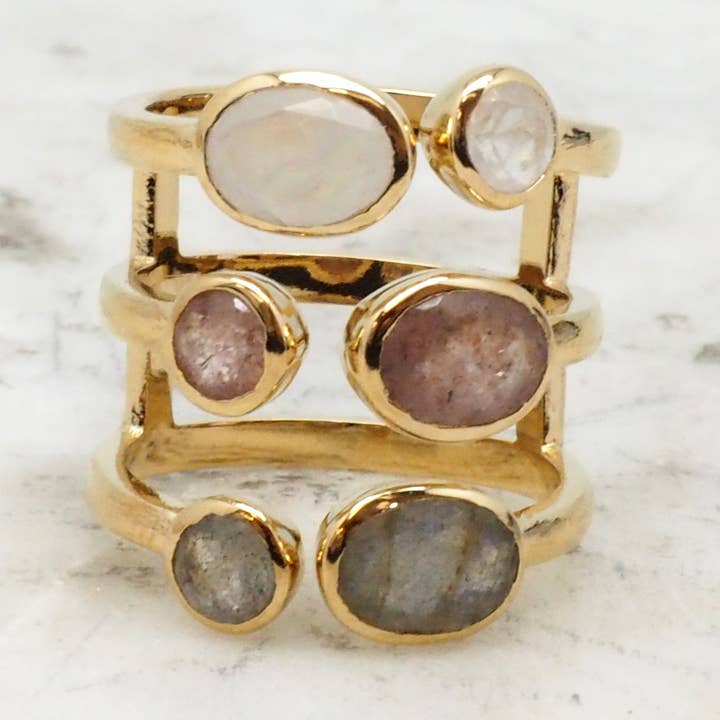 Women's ring NCR012S for wholesale by NIIKI PARIS