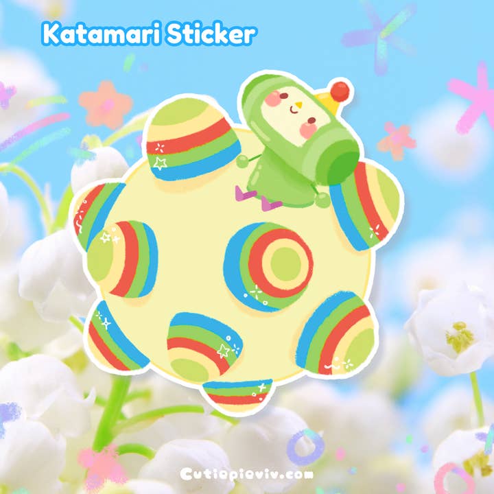 Pegatina Katamari para venta al por mayor de Cutiepieviv