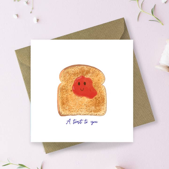 Un brindisi a te, biglietto di auguri per la vendita all'ingrosso da parte di Sayers Studio