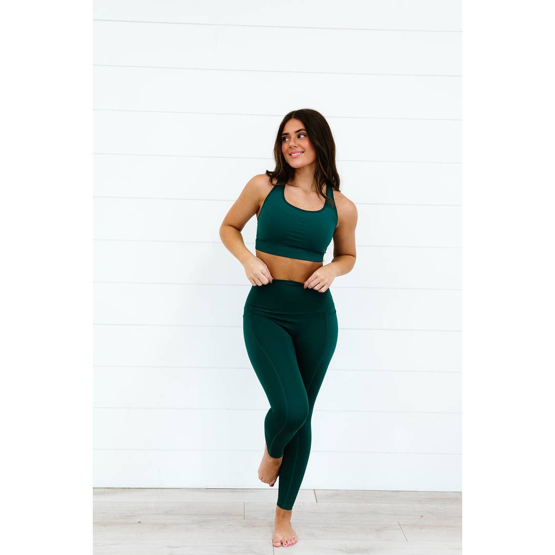 Pine Athletic Leggings for wholesale by Coral Reef Swim