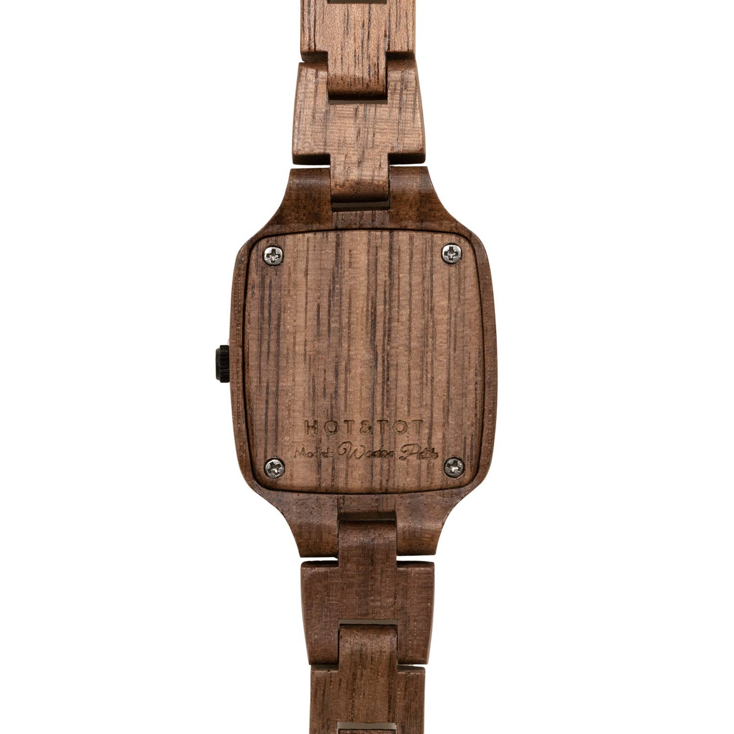 HOT&TOT - Wholesale Polshorloge - Dames - WODAN PETITE | Houten dameshorloge | Duurzaam | Vierkant5