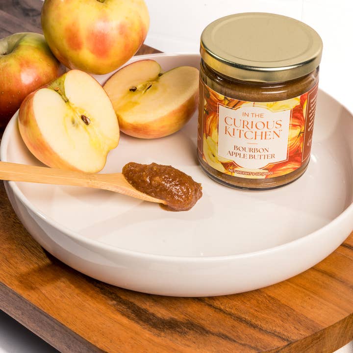 In the Curious Kitchen - Wholesale Jam/Jelly - Apple Bourbon Butter | 9 oz 8
