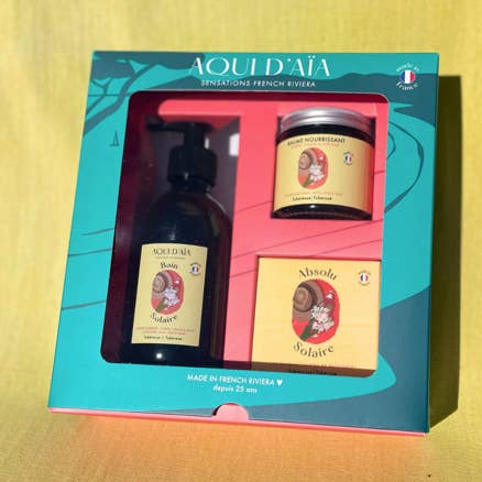 Christmas gift set with Tuberose fragrance for wholesale by MAITRE SAVONITTO