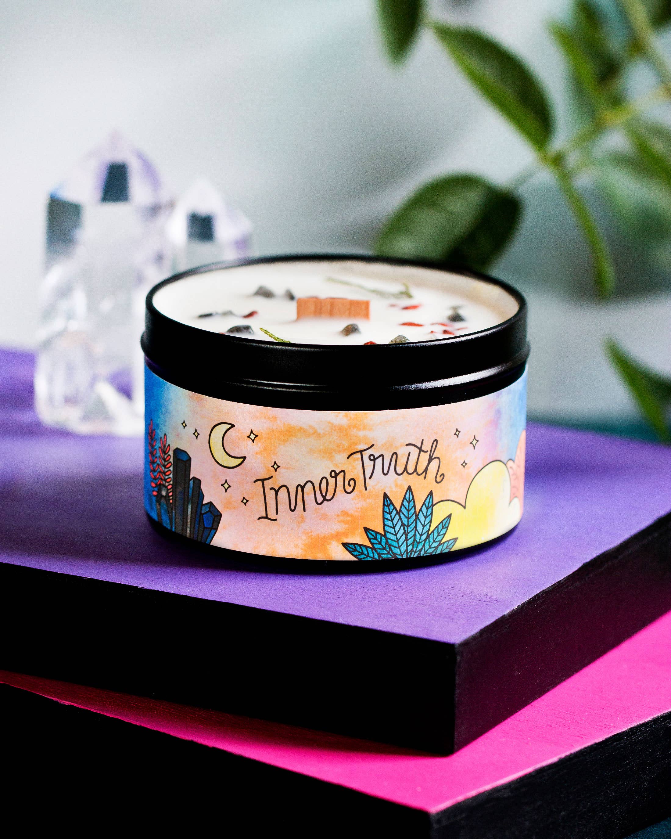 Rachel Beyer – Großhandel Reisekerzen – Inner Truth Magic Aromatherapie-Kerze - Erdig & Spice4