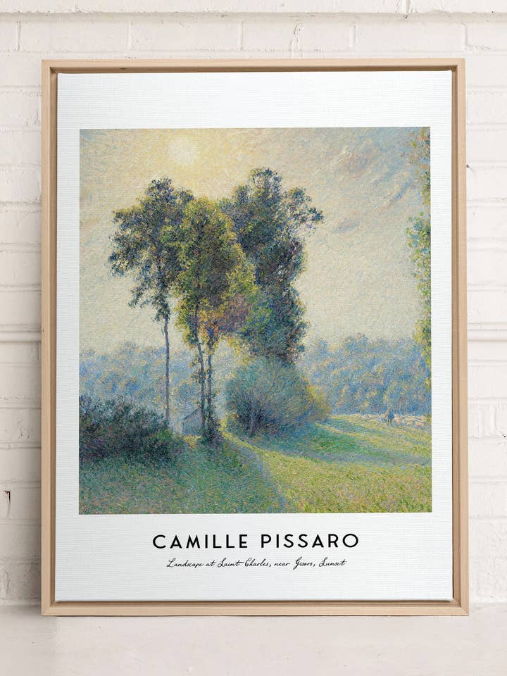 SAINT-CHARLES, canvas wall art print for wholesale by Oleka Canvas