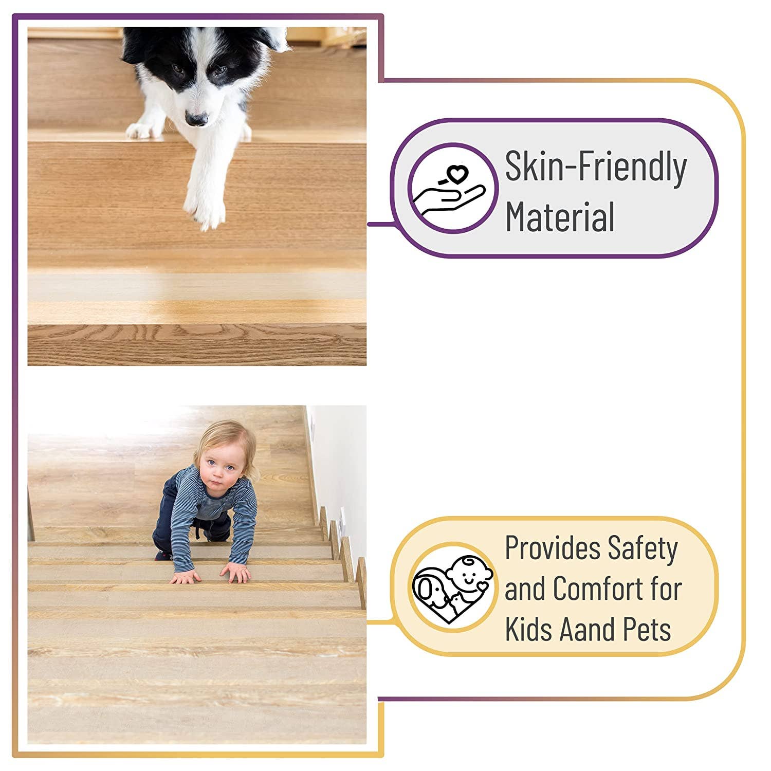 Bates Choice - Wholesale Tape - Anti Slip Tape Transparent, 4 Inch, 30 Feet4