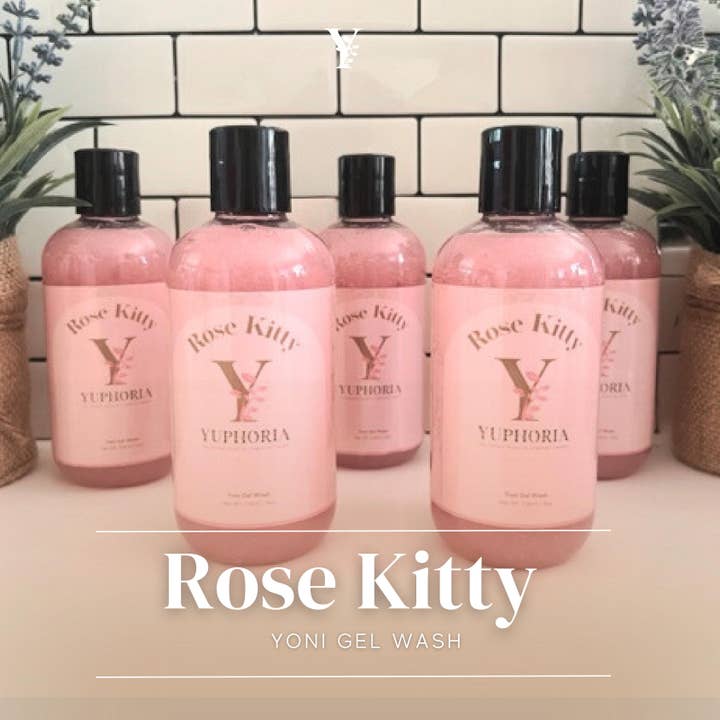 Rose Kitty Yoni Gel Wash for wholesale by Yuphoria