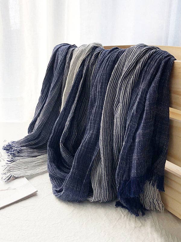 Cachecol de seda de cor contraste original por atacado de StyleGalX