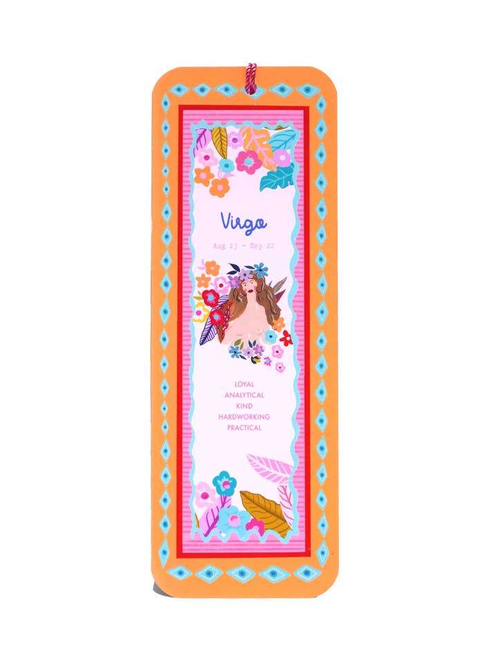 Virgo bookmark for wholesale by Lousurfacepattern