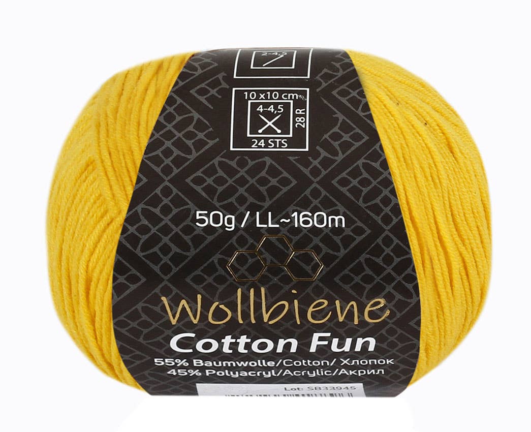 Wollbiene - Wholesale Yarn - Cotton Fun all-season wool 50g knitting wool cotton mix7