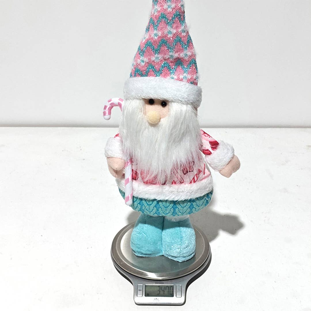 UNISHE - Wholesale Decorative Tabletop Object - Christmas Decoration Pink Telescopic Doll Ornament HB0931