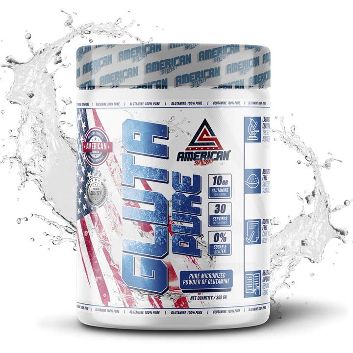 AMERICAN SUPLEMENT S.L. - Wholesale Oral Supplement/Vitamin - American Supplement | Gluta Pure | L-Glutamine 300g