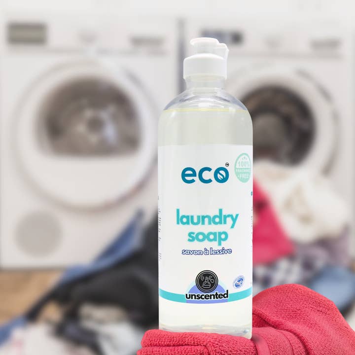 Eco Company - Wholesale Liquid Laundry Detergent - Laundry Soap - Unscented (500ml)