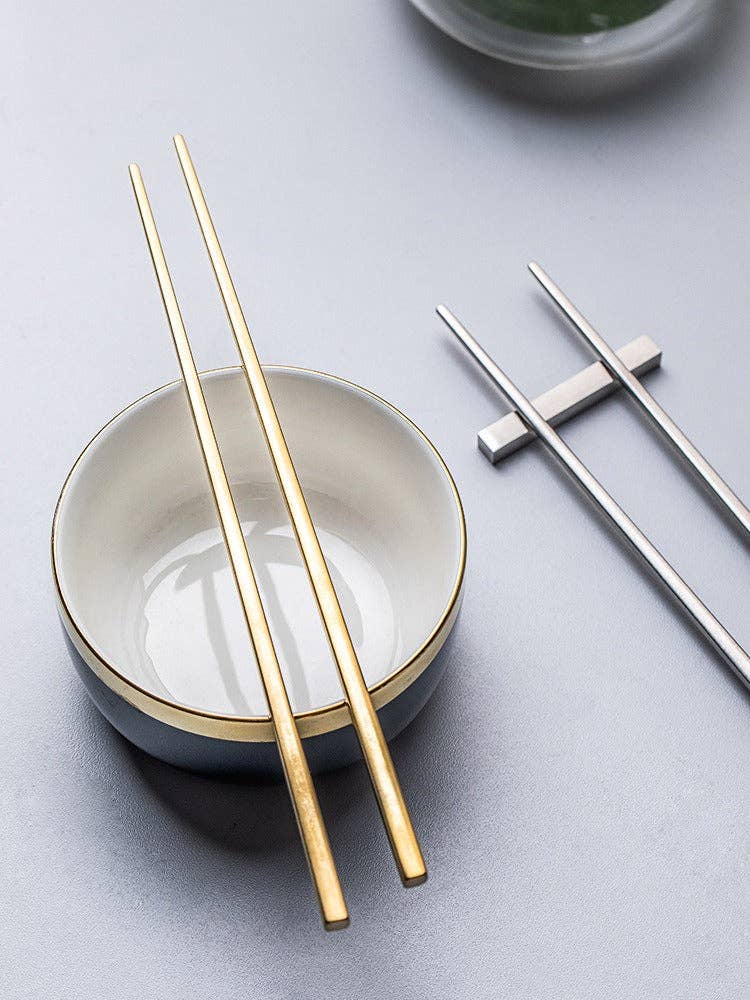 Gohobi （We cover U.S. import duties） - Wholesale Assorted Cutlery Set - Gohobi A Set of 5 Pieces Stonewashed Stainless Steel Cutlery11