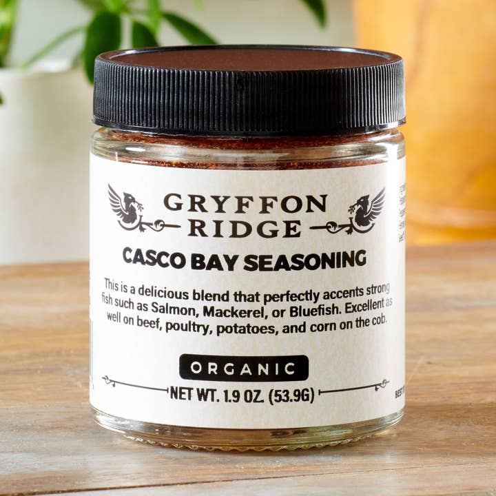 Assaisonnement Casco Bay - Certifié biologique pour la vente par Gryffon Ridge Spice Merchants