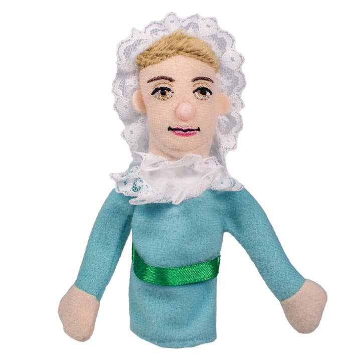 Jane Austen Finger Puppet for wholesale by Unemployed Philosophers Guild