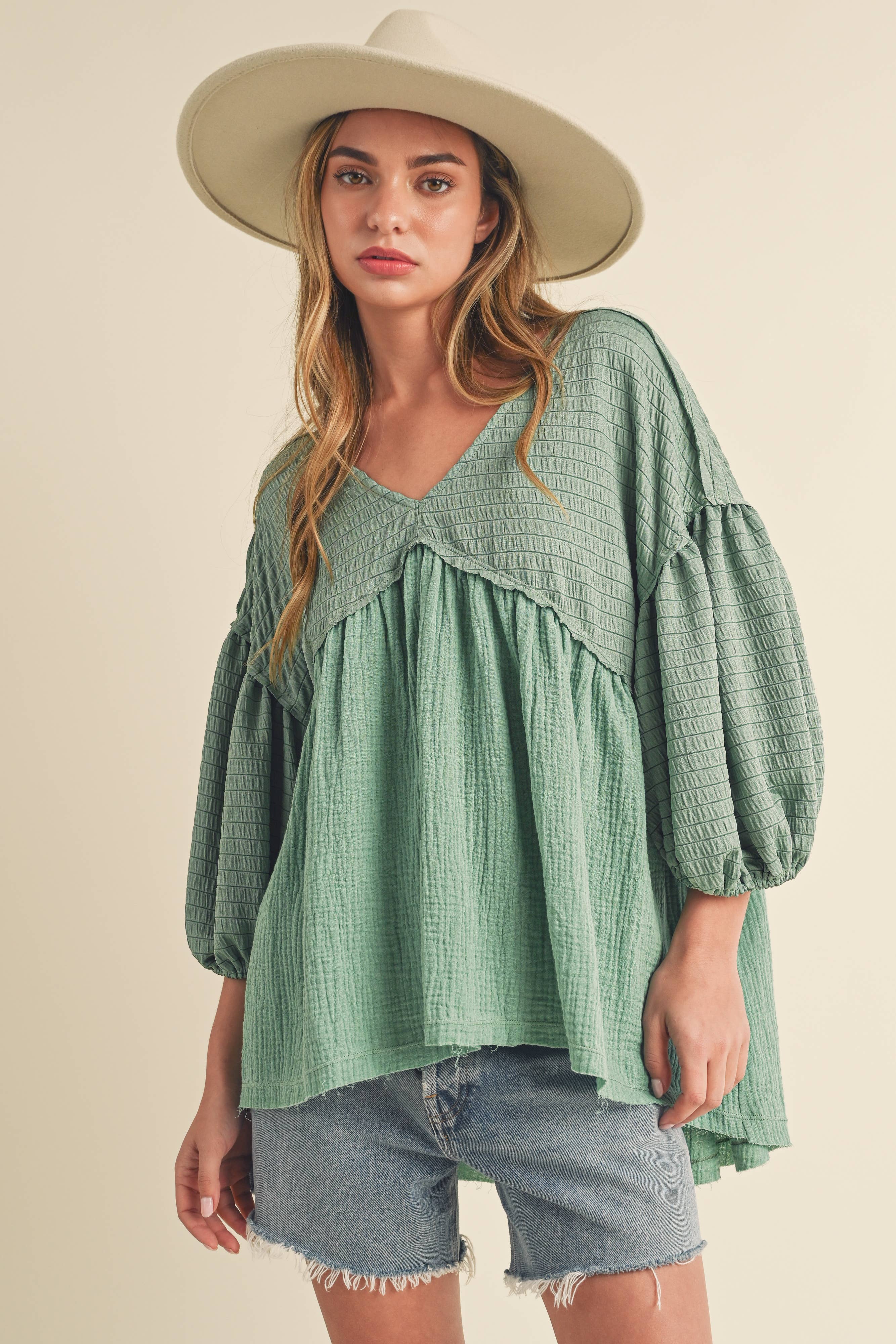 AEMI + CO - Venta al por mayor Túnica - Mujer - Camiseta Natalie 880AS14