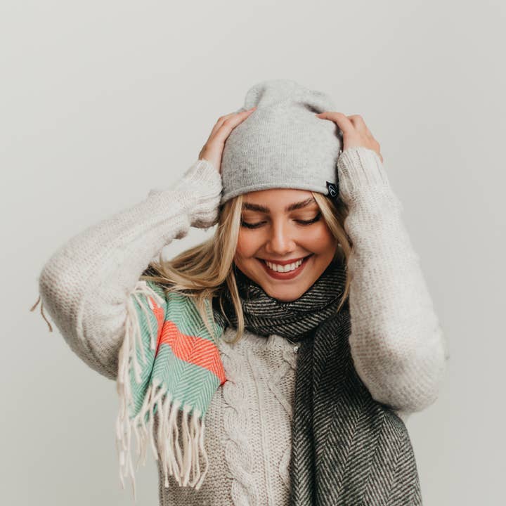 Pretty Simple - Wholesale Beanie - Women's - Rolled Edge Cashmere Beanie