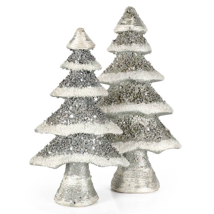 STP - Wholesale Christmas Decoration - 14.96" Silver Tree Christmas Decoration4