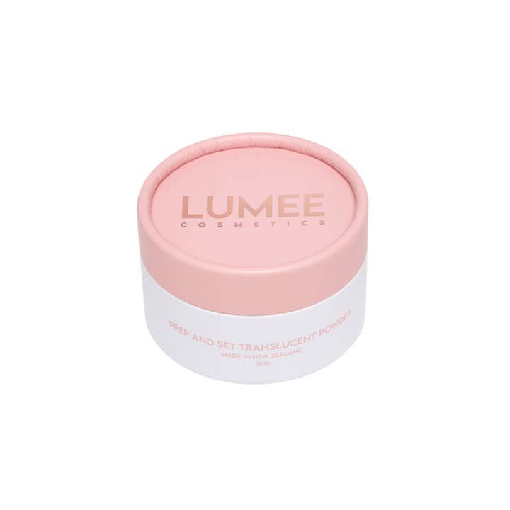 Prep & set translucent mineral powder for wholesale by Lumee Cosmetics