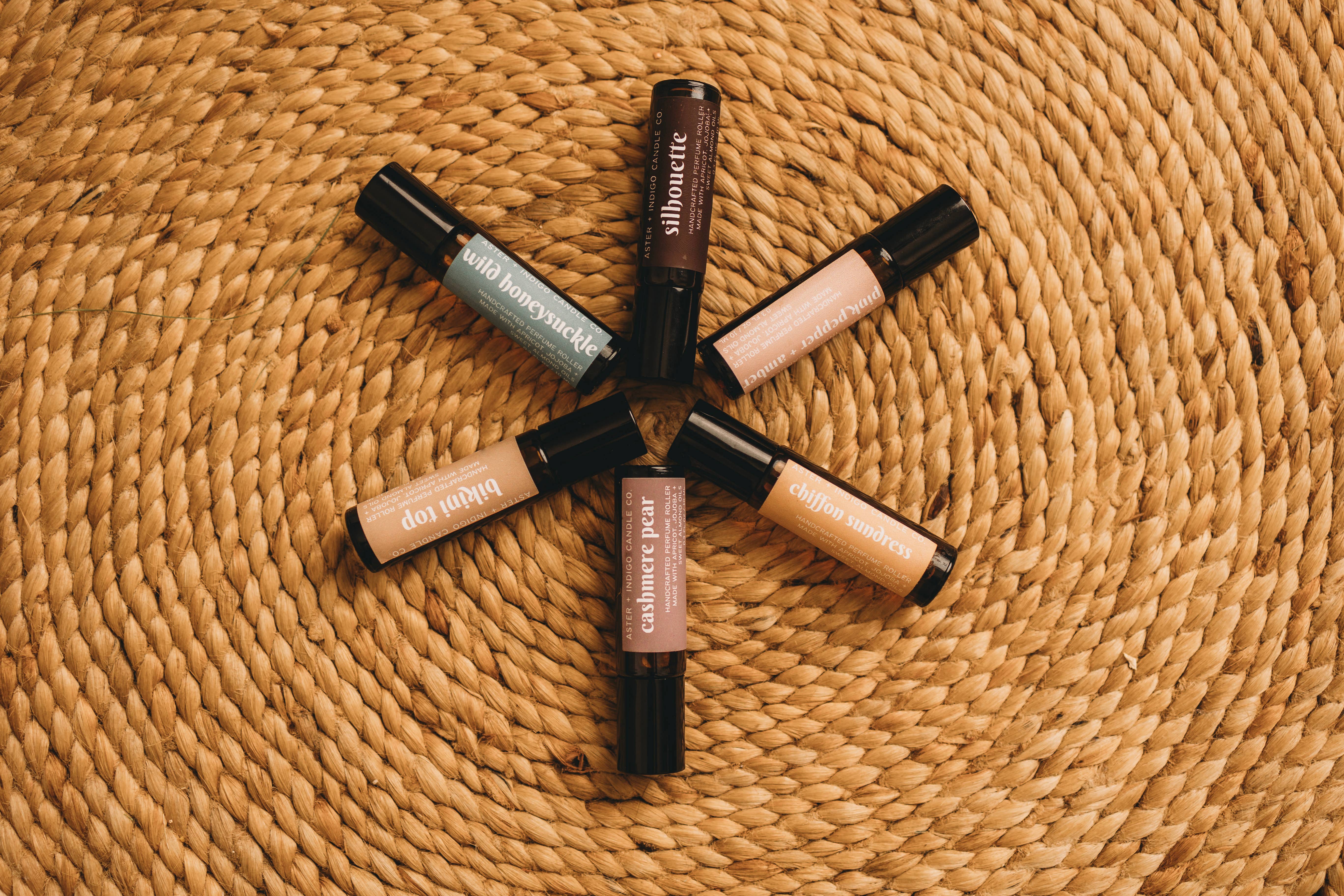 Aster + Indigo Candle Co. - Wholesale Roll-On Fragrance - Chiffon Sundress | Perfume Oil Roller2