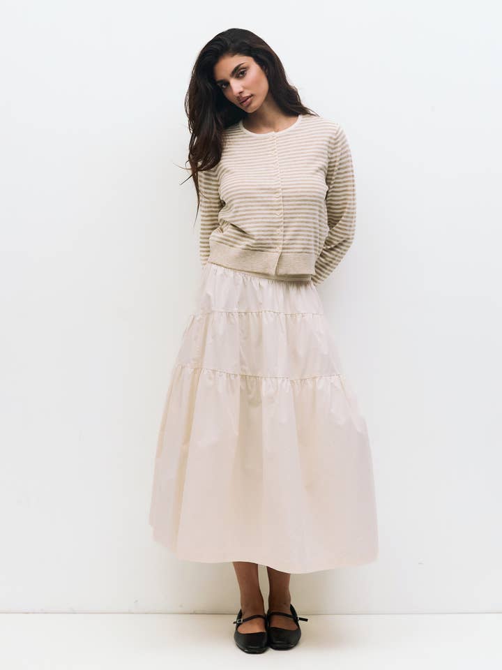 MOD REF - Wholesale Cardigan - Women's - The Montana Cardigan | Striped Button-Down Cardigan14