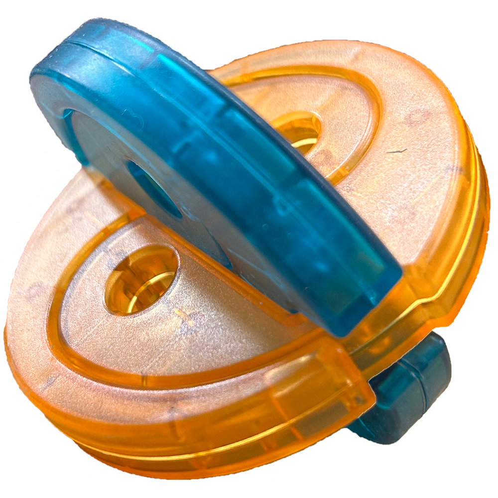 Texas Toy Distribution – wholesale Puzzle – Child – Colorful Lock Brain Teaser Puzzles in Peggable Window Boxes9