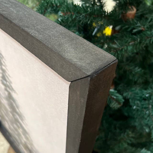 JanMichaels Art & Home - Wholesale Wall Sign - JO156 Winter's Evergreen Box Frame1