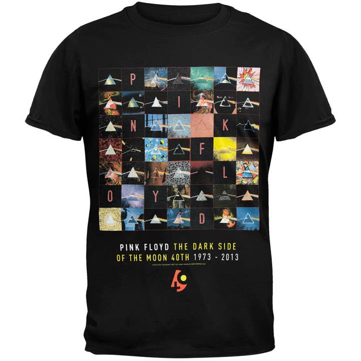 Pink Floyd - Dark Side of the Moon 40-års Herre T-shirt for engroshandel hos Official Store