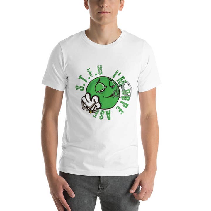 T-shirt à manches courtes 420 I'm Dope ASF pour la vente par STFU