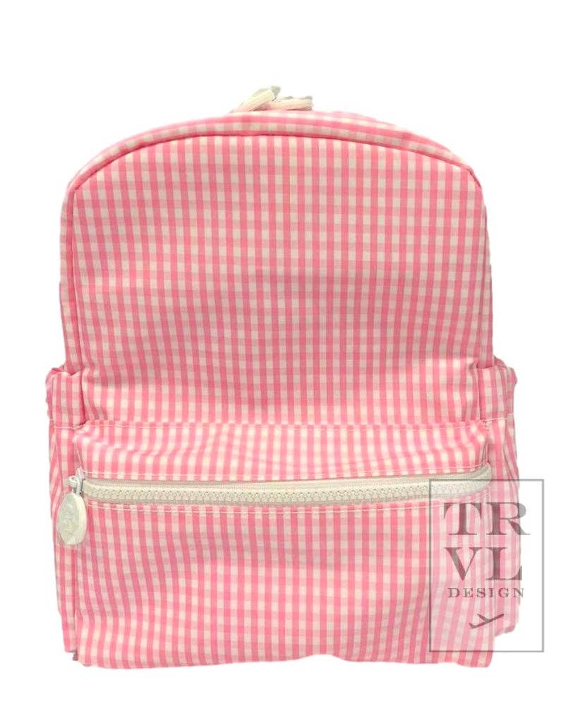 Mini Backer - Gingham Pink for wholesale on Faire1