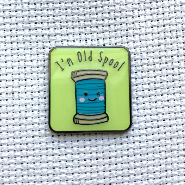Snarky Crafter Designs - Wholesale Embroidery/Cross Stitch Supplies - Feeling Stabby Pin Cushion Enamel Needle Minders