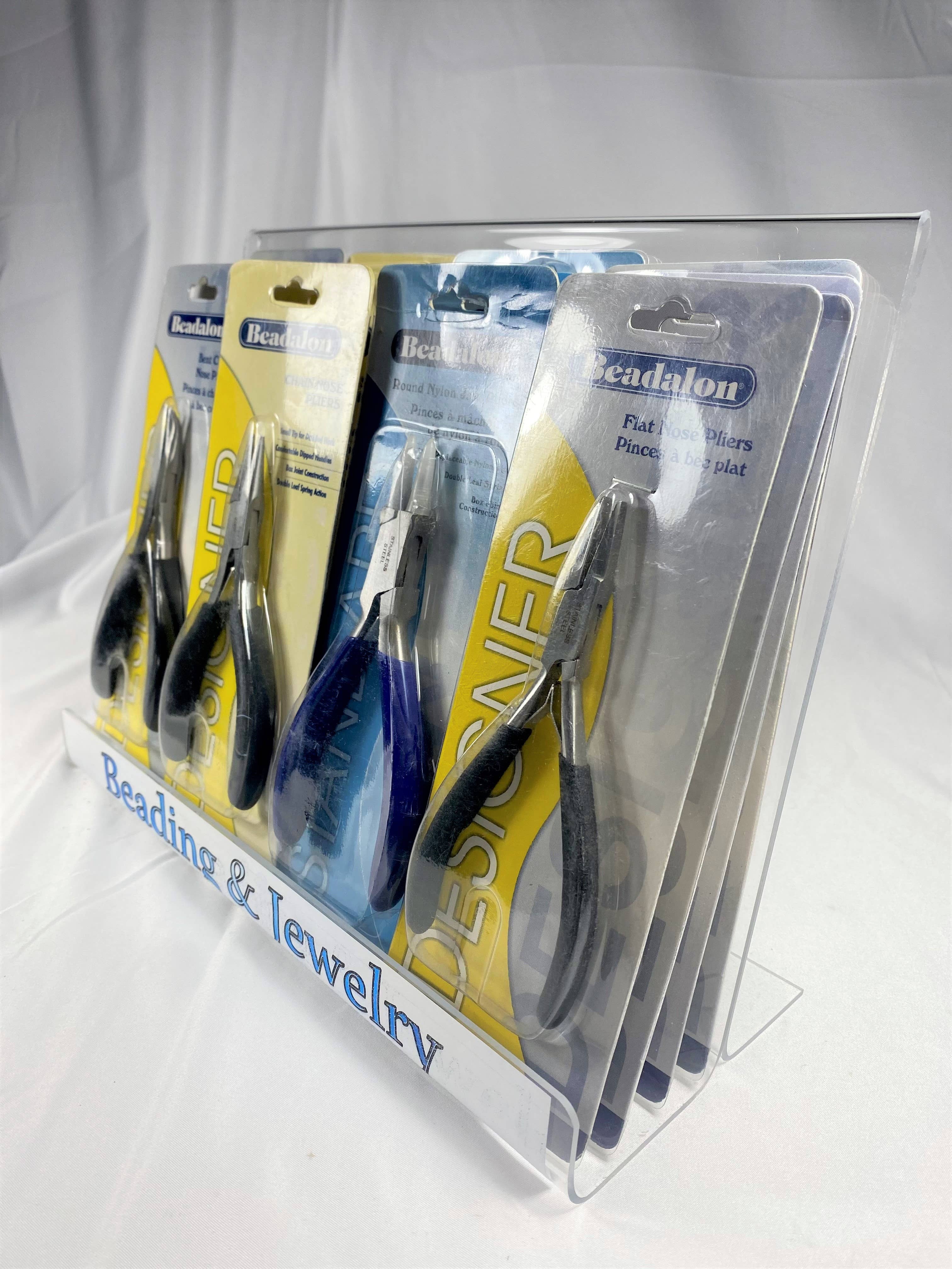 MAYA Cosmetics - Wholesale Retailer Display - Beauty & Wellness - Beading plier display (15 pliers)1