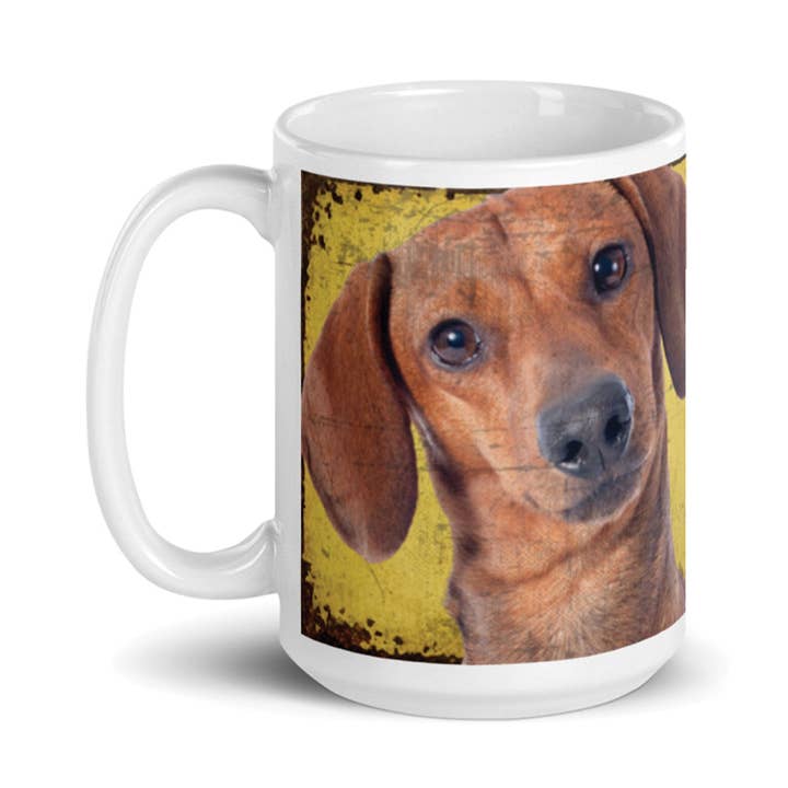 Dachshund Coffee Mug for wholesale by Real Cool Stickers & Stuff
