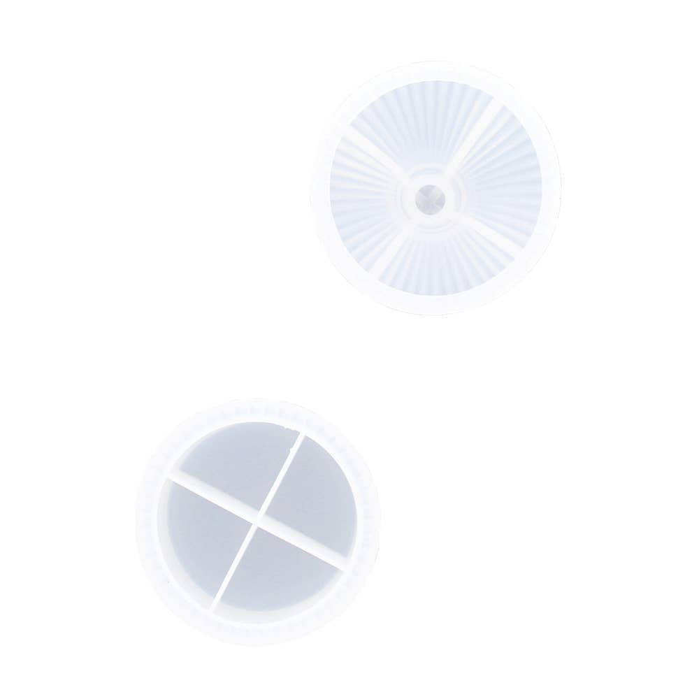 Graine Créative - Wholesale Craft Tool - JESMONITE SILICONE MOLD BOX WITH LID ø 8.2 CM6