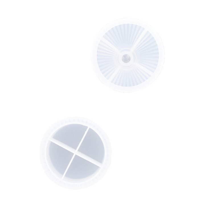 Graine Créative - Wholesale Craft Tool - JESMONITE SILICONE MOLD BOX WITH LID ø 8.2 CM6