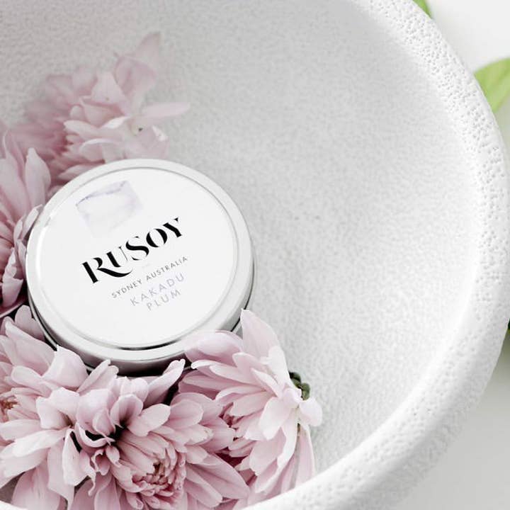 RuSoy - Wholesale Travel candles - Kakadu Plum Soy Wax - Travel Tin Candle1