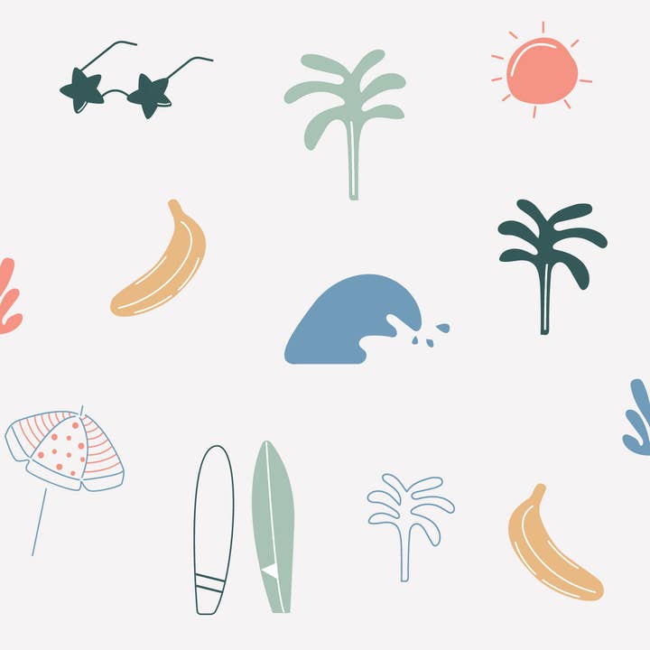 Itti - Wholesale Drinking glass/cup – Kids & Baby - Itti Bamboo Baby Cino Cup + 2 Straws - Surfs Up1