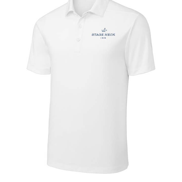 Stage Neck Inn Custom Logo - Mens Polo (emb. FLC) for wholesale by The Buffalo Works