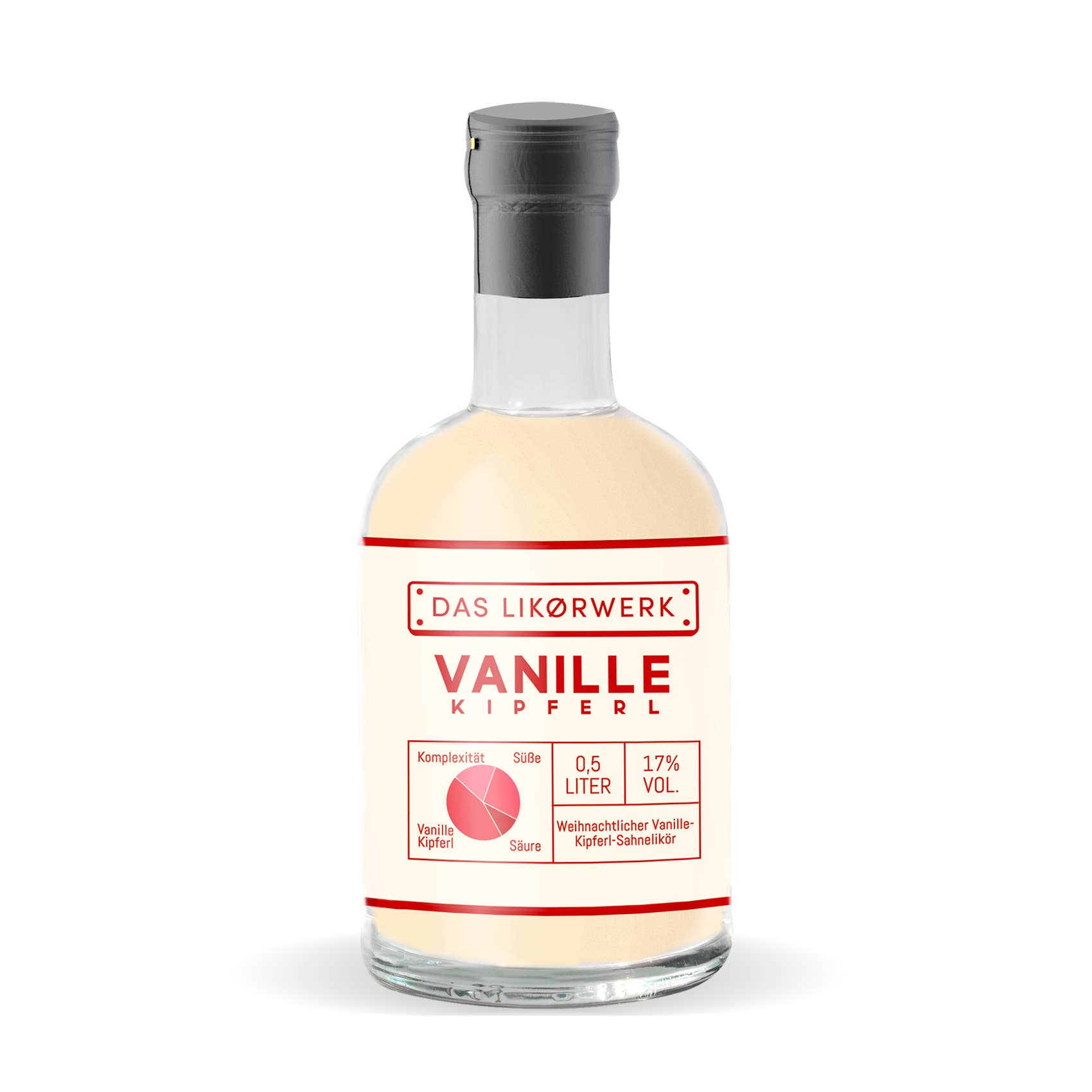 Märkische Spezialitätenbrennerei - Vendita all'ingrosso Liquore - Liquore di vaniglia Kipferl 500 ml 17% Vol0