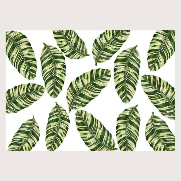 Bananenblad Placemat Pad | JOSIL Paperie voor wholesale door JOSIL Paperie & Gift
