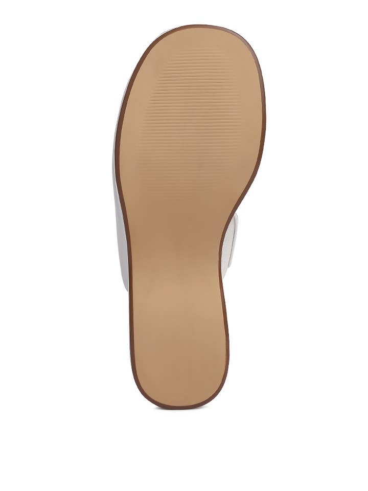 Rag Company - Wholesale Mules - Women's - Olori Solid Platform Slip On Mules20