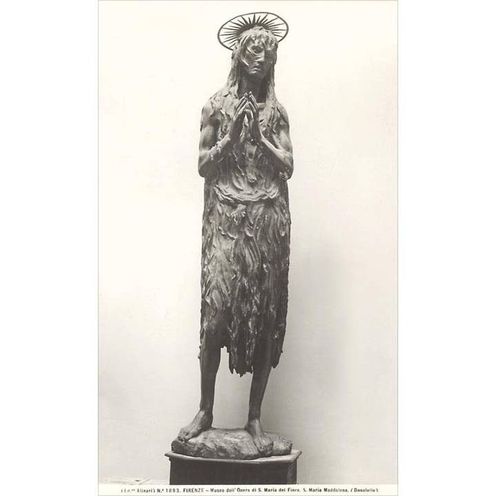 Found Image Press - Wholesale Art Print - Art Print AT-328 Donatello's Mary Magdalene