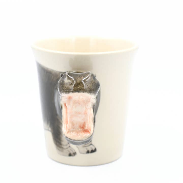 Art Floral Trading LLC - Wholesale Coffee Mug - MUG236 Hippo mug 10 oz